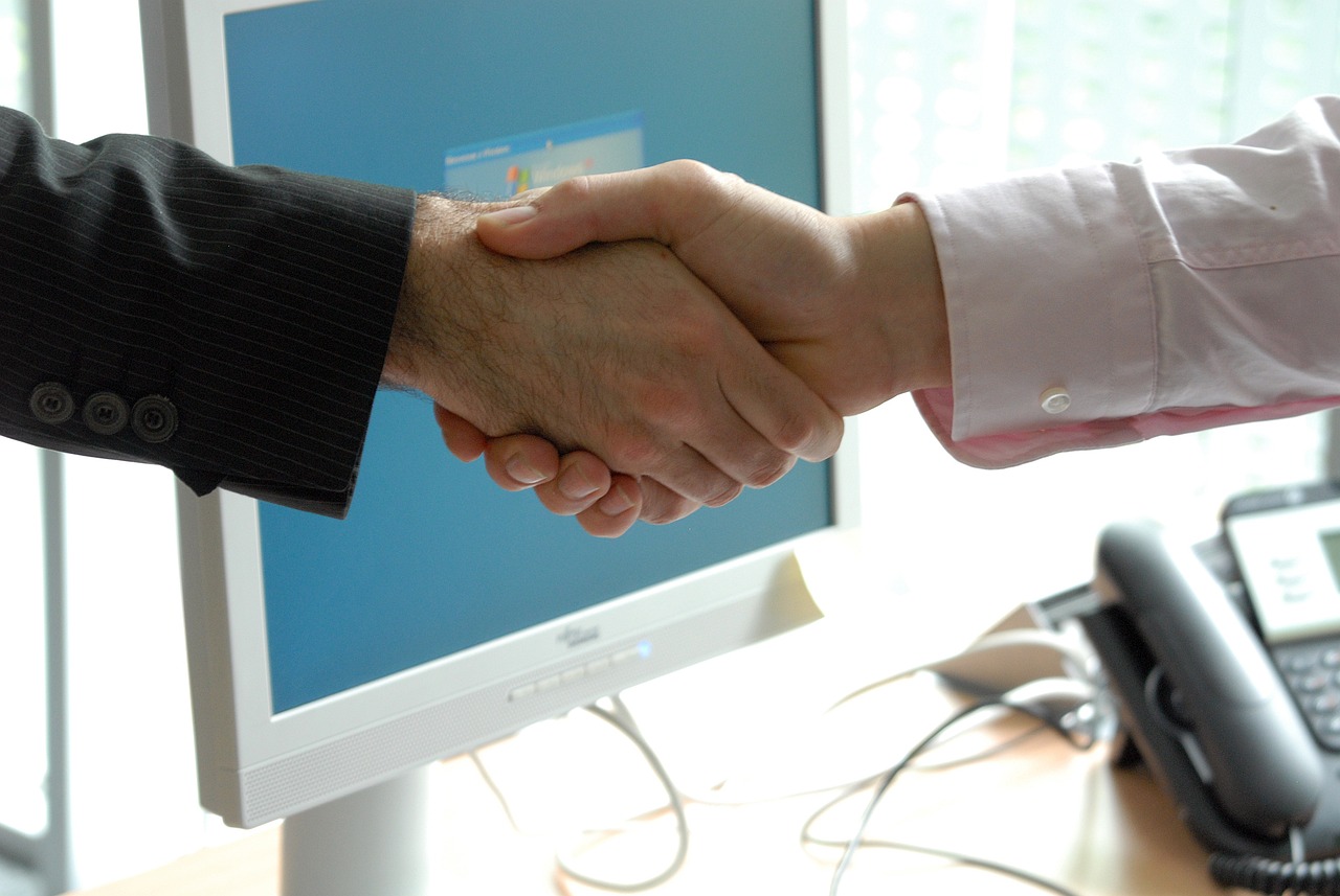 hand-shake